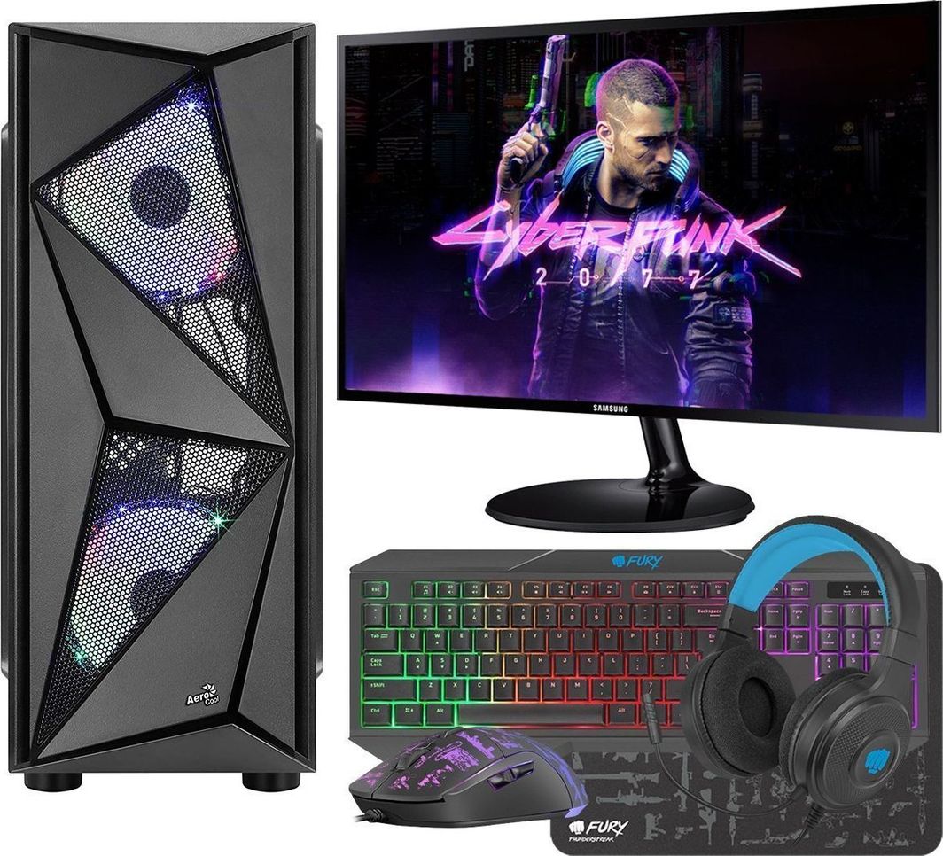 Komputer GER-POL Glider, Core i5-10400F, 16 GB, RTX 2060, 512 GB M.2 PCIe Windows 10 Pro 1