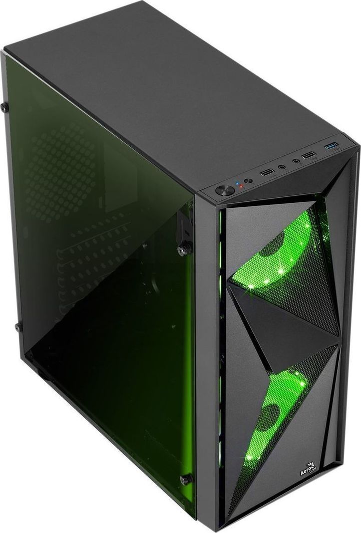 Komputer GER-POL Glider, Ryzen 5 1600, 16 GB, GTX 1660, 120 GB SSD 1 TB HDD Windows 10 Pro, 1