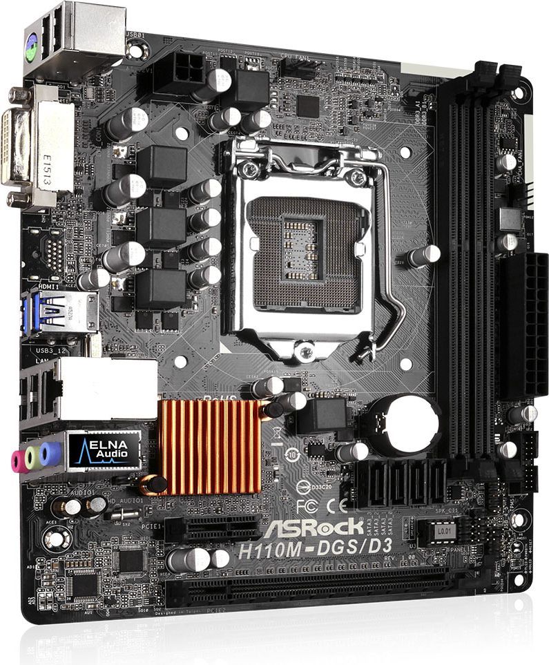 Asrock h110m dgs подключение передней панели