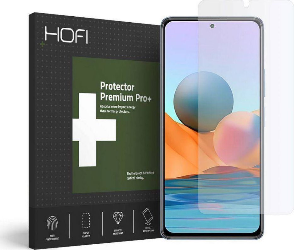 Hofi Glass SZKŁO HYBRYDOWE HOFI HYBRID GLASS XIAOMI REDMI NOTE 10 PRO 1