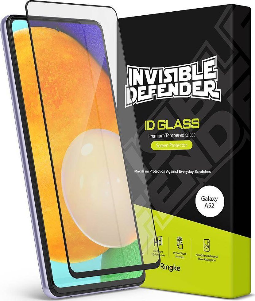 Ringke Ringke Invisible Defender ID Glass szkło hartowane 2,5D 0,33 mm Samsung Galaxy A52 5G / A52 4G (G4as037) 1