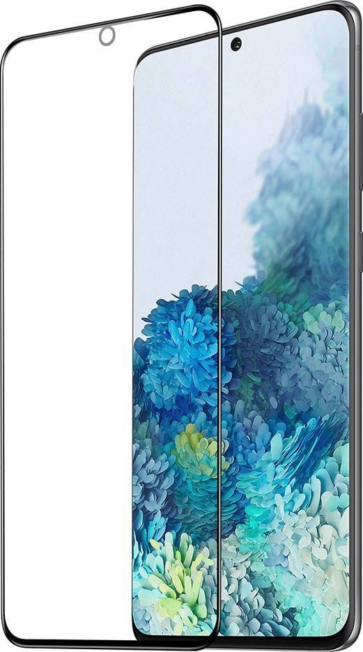 Dux Ducis Dux Ducis 9D Tempered Glass wytrzymałe szkło hartowane 9H na cały ekran z ramką Samsung Galaxy S21 5G czarny (case friendly) 1