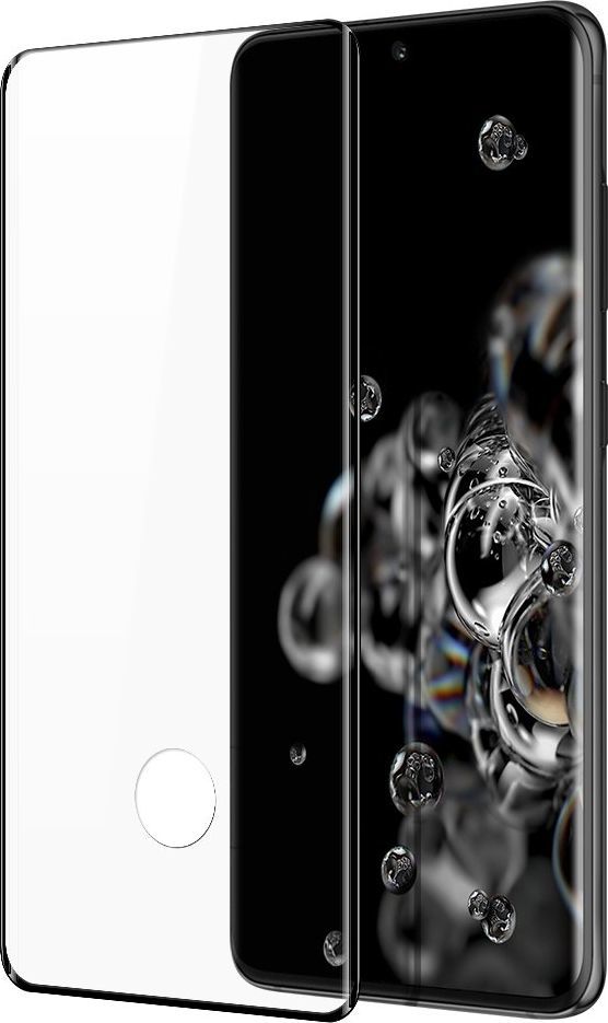 Dux Ducis Dux Ducis 9D Tempered Glass wytrzymałe szkło hartowane 9H na cały ekran z ramką Samsung Galaxy S21 Ultra 5G czarny (case friendly) 1