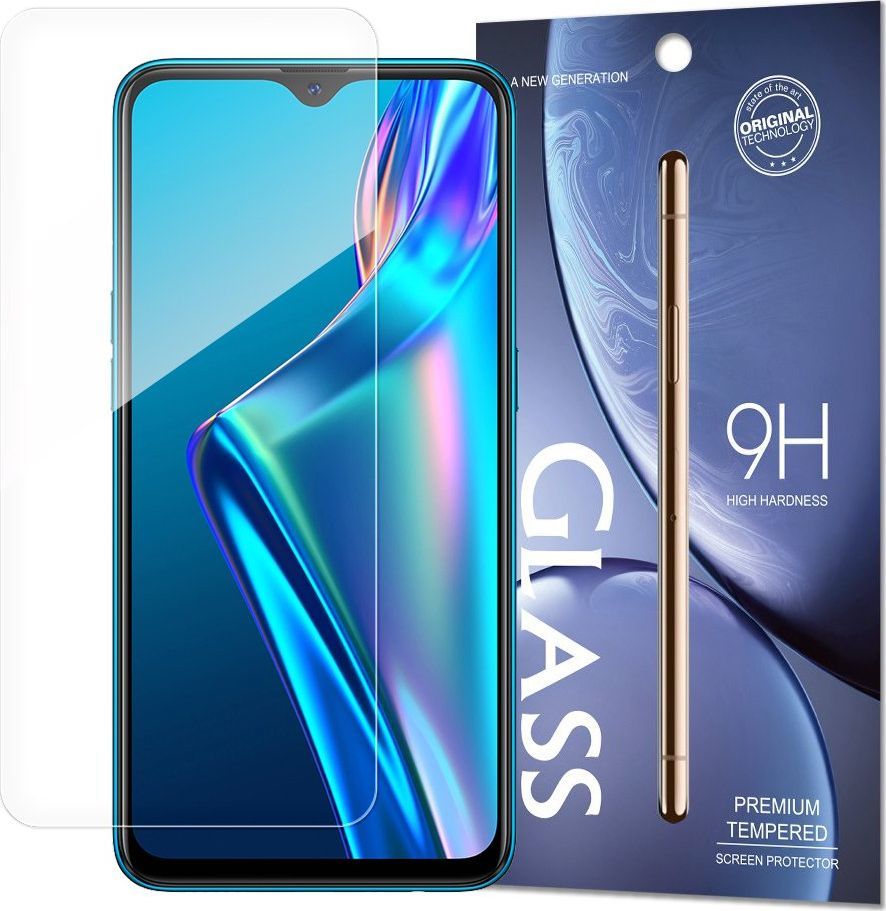 Tempered Glass szkło hartowane 9H Oppo A12 / A5s / A7 (opakowanie  koperta) 1