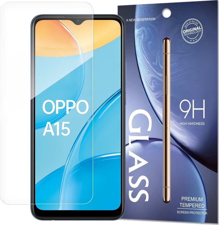 Tempered Glass szkło hartowane 9H Oppo A15 (opakowanie  koperta) 1