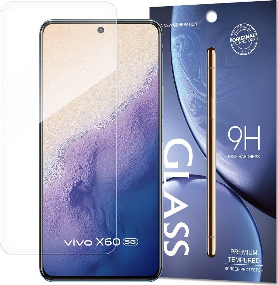 Tempered Glass szkło hartowane 9H Vivo X60 (opakowanie koperta) 1