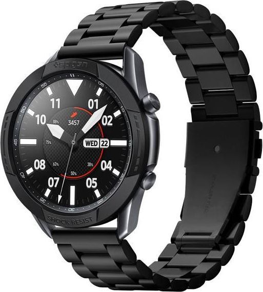 Spigen Nakładka Spigen Chrono Shield Samsung Galaxy Watch 3 45mm Black 1