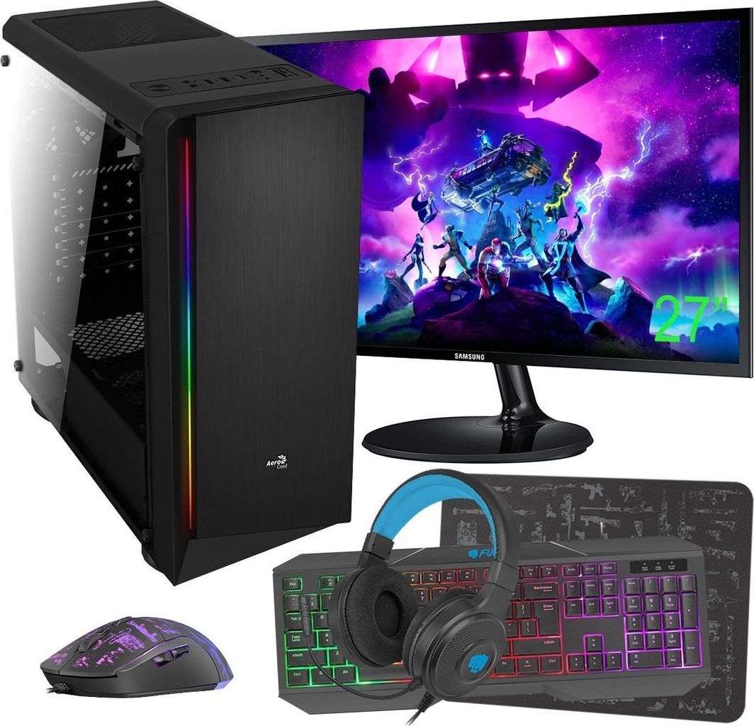 Komputer GER-POL Rift, Core i7-870, 8 GB, GTX 1050 Ti, 512 GB SSD Windows 10 Pro 1