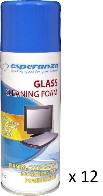 Esperanza Pianka do czyszczenia ekranów 400 ml 12 szt. (ES102) 1