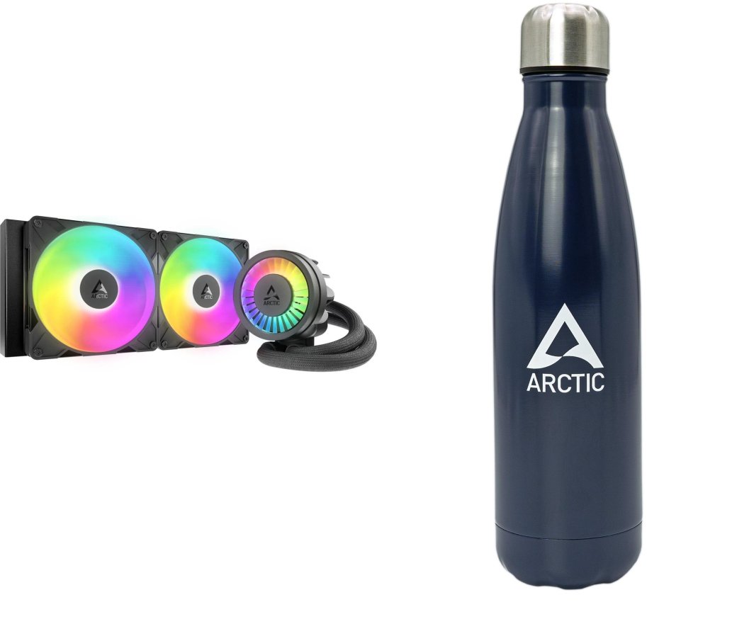 Chłodzenie wodne Arctic Chłodzenie wodne Arctic Liquid Freezer III Pro 280 A-RGB (ACFRE00183A) + Butelka Termiczna 1