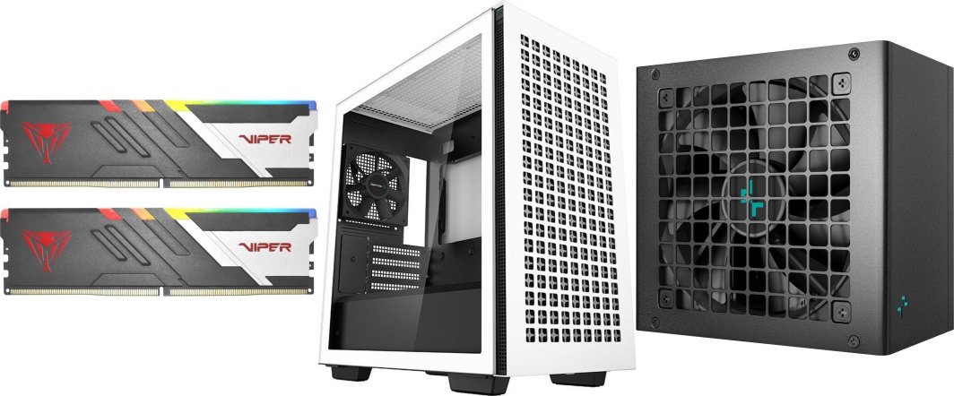 Pamięć Patriot Zestaw Pamięć Patriot PVVR532G600C30K + Obudowa, Zasilacz Deepcool 1