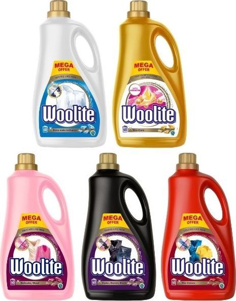 Woolite Woolite Black Darks Denim płyn do prania ochrona ciemnych kolorów 3600ml 1