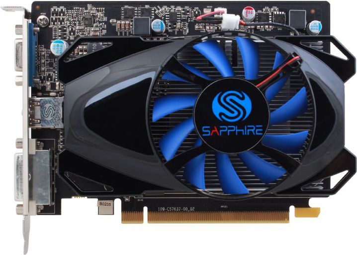 Sapphire Radeon R7 250 2GB GDDR5 (128 bit) HDMI, DVI, D-Sub, BOX (11215 ...