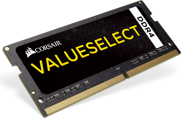 Pamięć do laptopa Corsair Value Select, SODIMM, DDR4, 16 GB, 2133 MHz, CL15 (CMSO32GX4M2A2133C15) 1