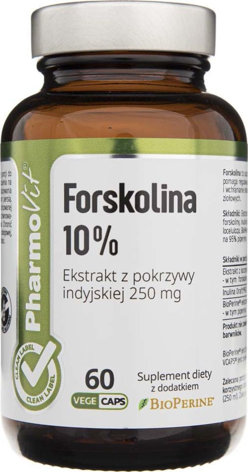Pharmovit Pharmovit Forskolina 10% - 60 kapsułek 1