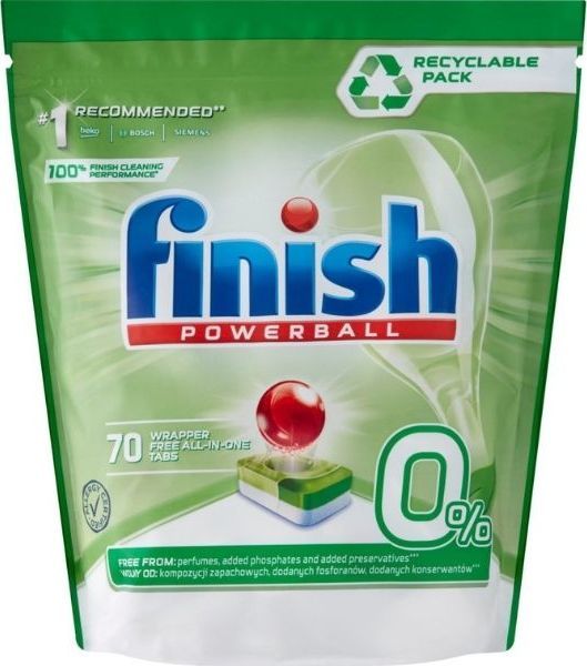 Finish Finish Calgonit Tabletki do Zmywarki 0% 70szt 1