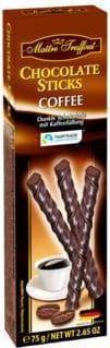 MaitreTruffout MaitreTruffout Paluszki z Ciemnej Czekolady Kawowe 75 g 1