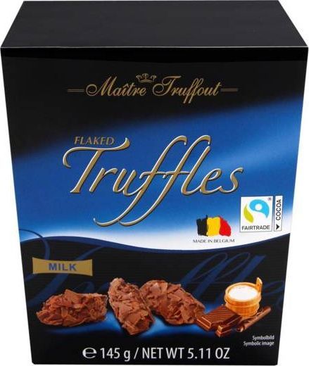MaitreTruffout MaitreTruffout Trufle z Płatkami Mlecznej Czekolady 145 g 1