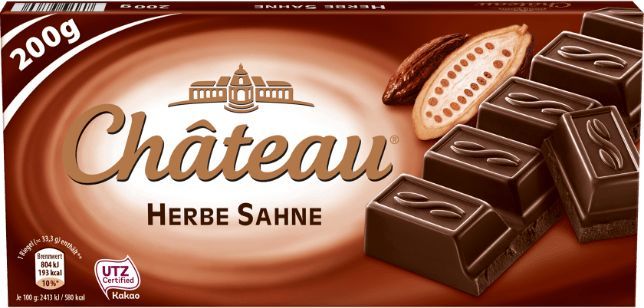 Aldi Choceur Herbe Sahne Czekolada Gorzka 200 g 1