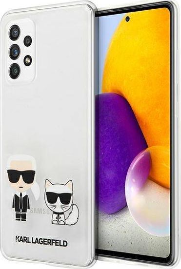 Karl Lagerfeld Karl Lagerfeld KLHCA52CKTR A525/A526 A52 hardcase Transparent Karl & Choupette 1