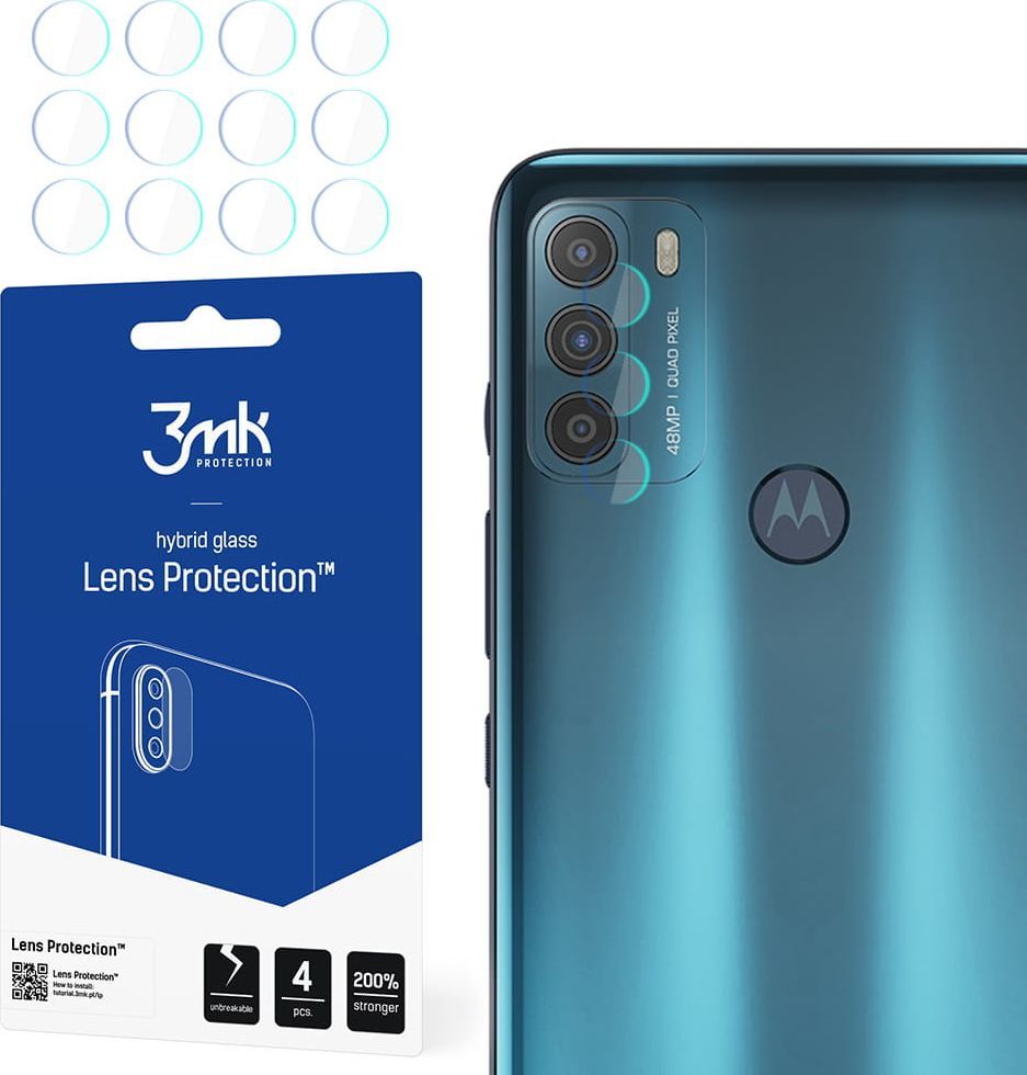3MK 3MK Lens Protect Motorola Moto G50 5G Ochrona na obiektyw aparatu 4szt 1