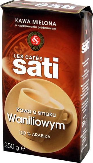 Kawa mielona Sati Sati waniliowa 250g kawa mielona 1