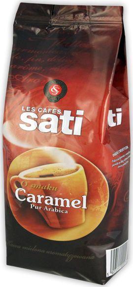 Kawa mielona Sati o smaku Carmel 250 g 1