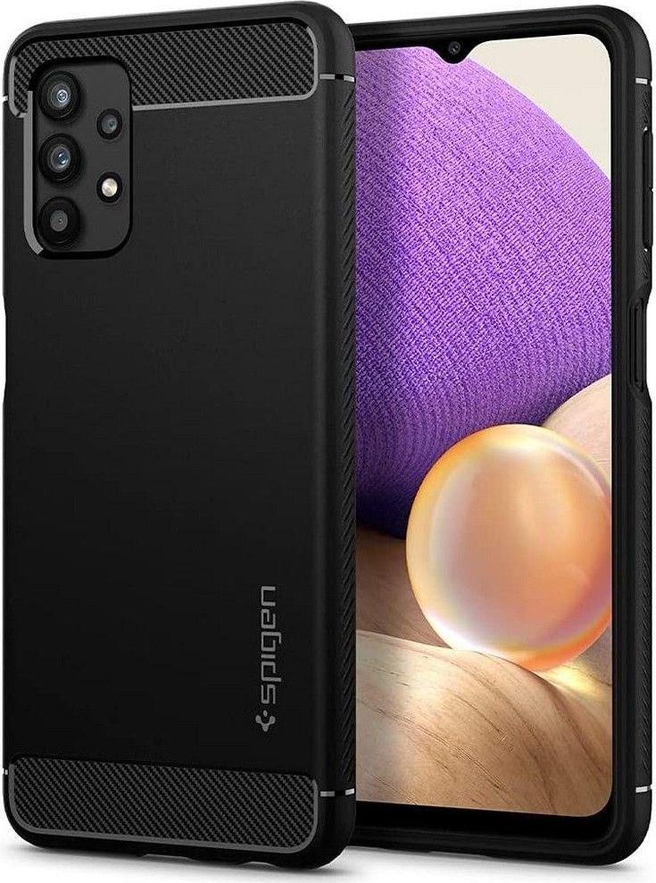 Spigen SPIGEN RUGGED ARMOR GALAXY A32 5G MATTE BLACK 1