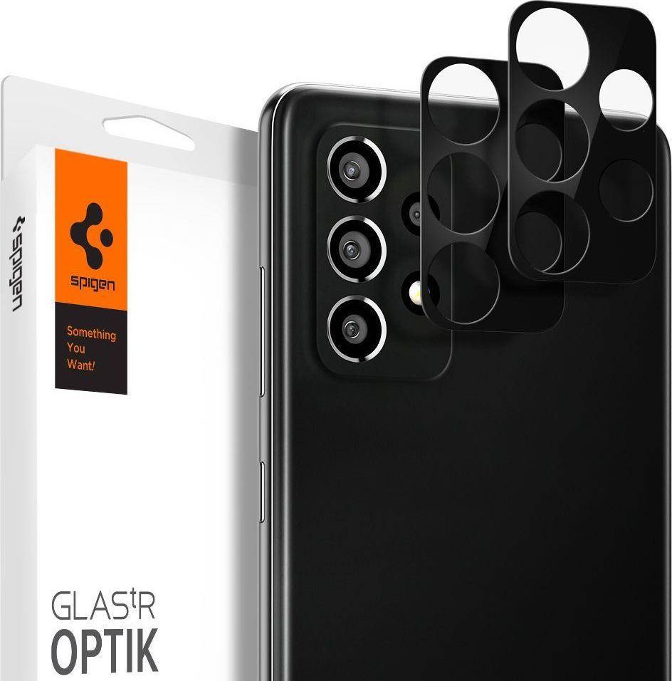 Spigen SZKŁO HARTOWANE SPIGEN OPTIK.TR CAMERA LENS GALAXY A72 BLACK 1