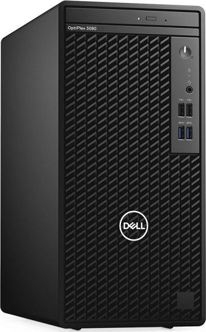 Komputer Dell Optiplex 3080 MT, Core i3-10100, 8 GB, Intel UHD Graphics 630, 256 GB M.2 PCIe Windows 10 Pro 1