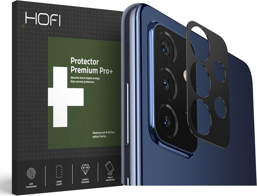 Hofi Glass HOFI METAL STYLING CAMERA GALAXY A72 BLACK 1
