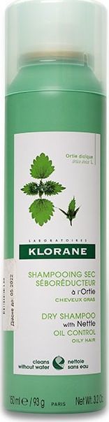 Klorane Klorane Nettle Suchy szampon 150ml 1