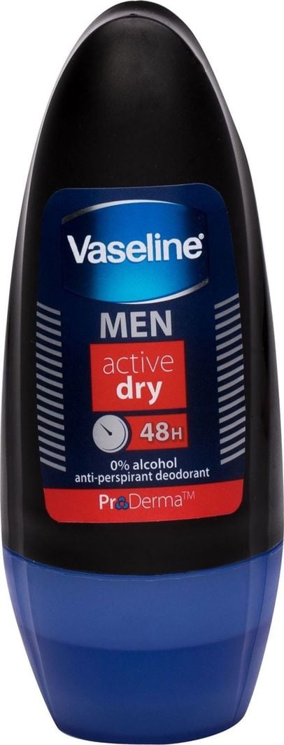 Vaseline  Men Active Dry 48h Antyperspirant 50 ml 1