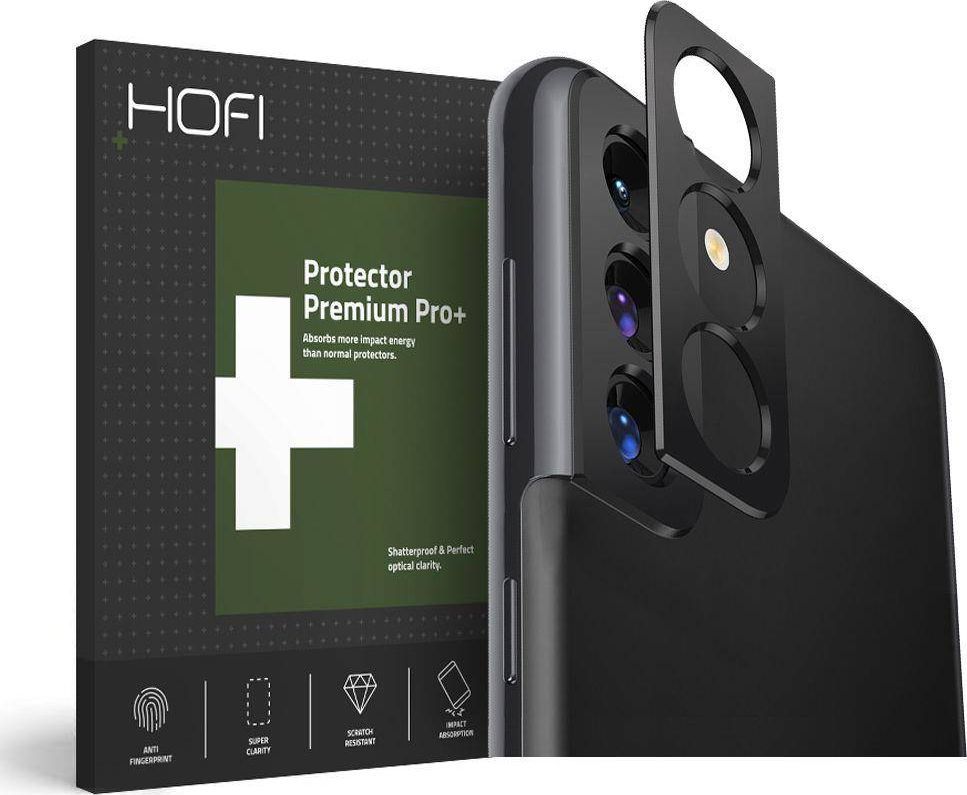 Hofi Glass HOFI METAL STYLING CAMERA GALAXY S21+ PLUS BLACK 1