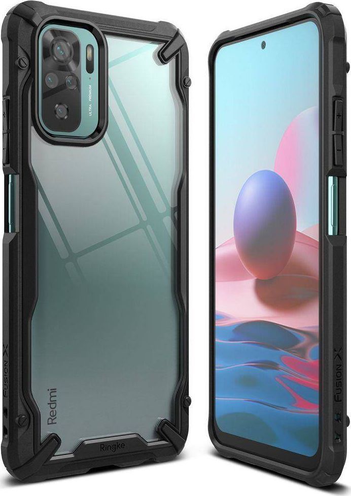 Ringke Etui Ringke Fusion-X Redmi Note 10/10S Black 1