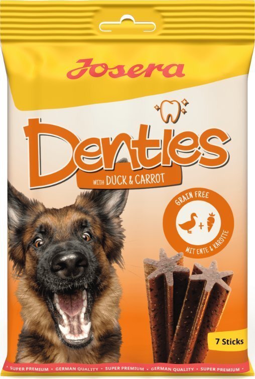Josera Denties z kaczką i marchewką 2 x 180g