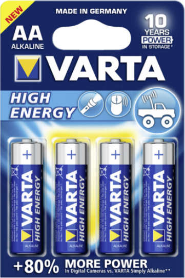 Varta Bateria High Energy AA / R6 40 szt. 1