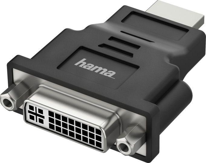 Adapter AV Hama HDMI - DVI-I czarny (002003390000) 1