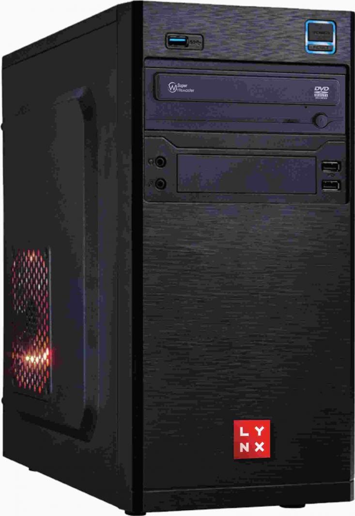 Komputer Lynx Easy Core i3-10100, 8 GB, Intel UHD Graphics 630, 480 GB SSD Windows 10 Home 1