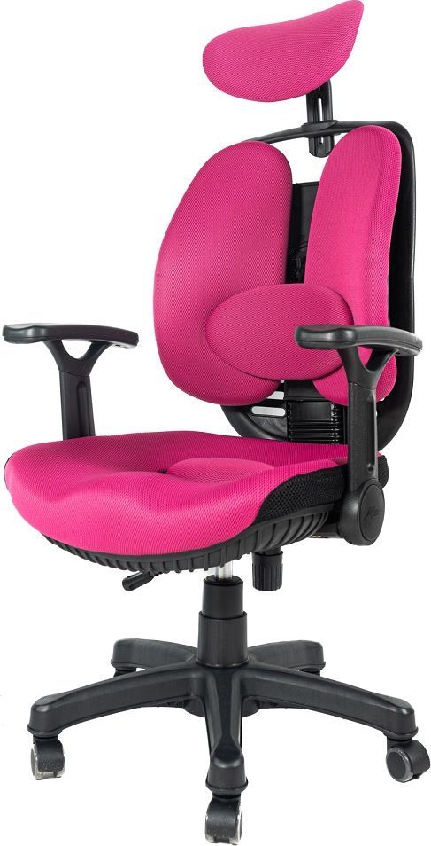 Krzesło biurowe Artnico Inno Różowy 1