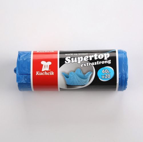 Worki na śmieci supertop 60 l 1
