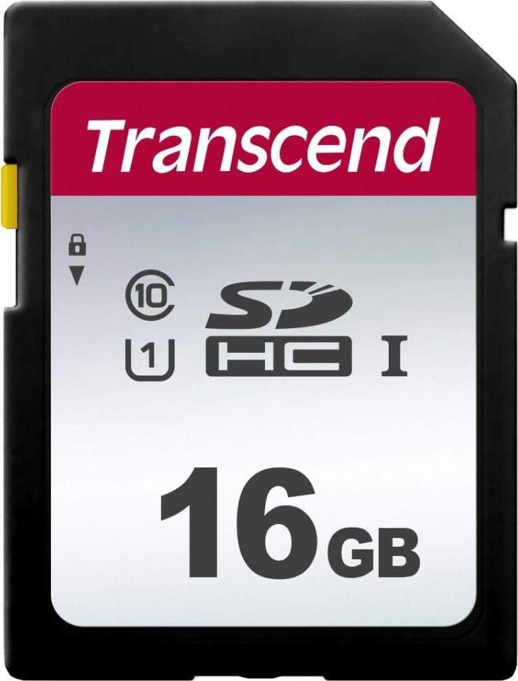 Karta Transcend 300S SDHC 16 GB Class 10 UHS-I/U1  (1_648139) 1