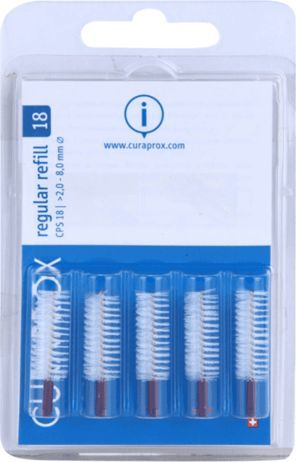 Curaprox Curaprox Regular Refill CPS 2,0 - 8,0 mm Szczoteczka do przestrzeni międzyzębowych 5szt 1