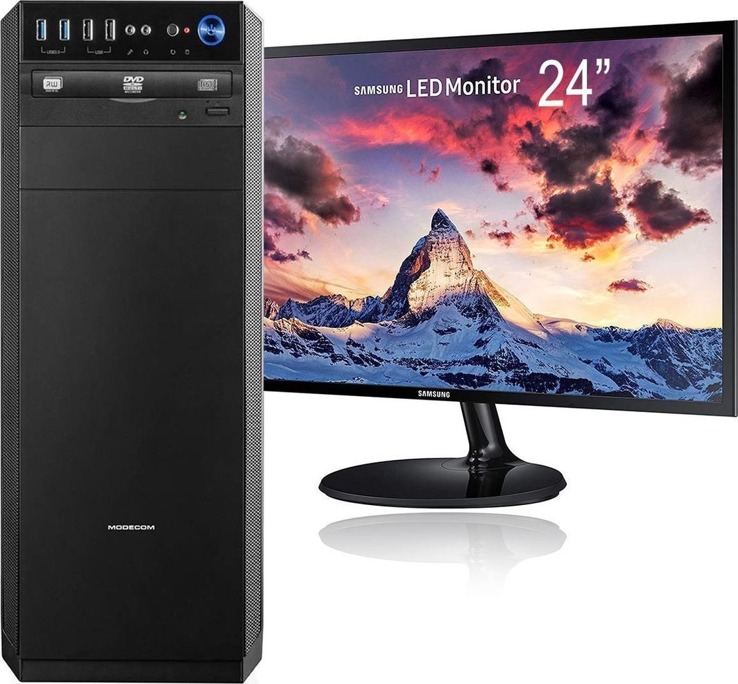 Komputer GER-POL Oberon, Core i3-10100T, 16 GB, Intel UHD Graphics 630, 1 TB HDD Windows 10 Pro 1