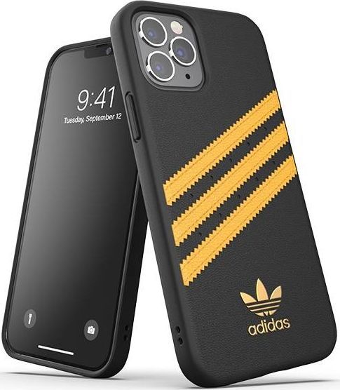 Adidas Adidas OR Moulded Case PU iPhone 12 Pro czarno złoty/black gold 42480 1