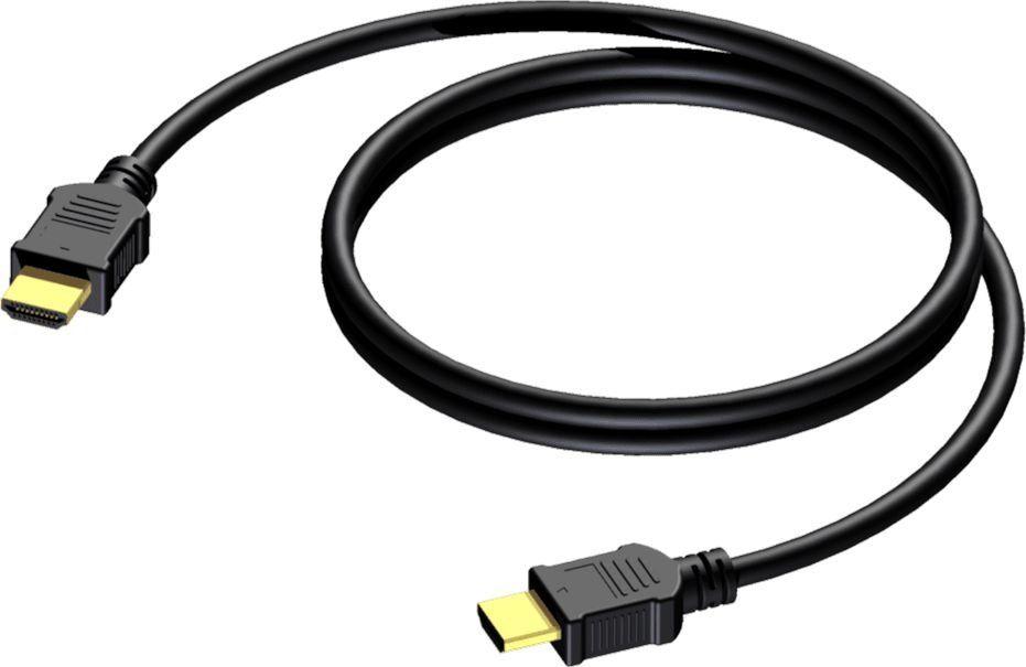 Kabel Procab HDMI - HDMI 2m czarny (BSV110/2) 1