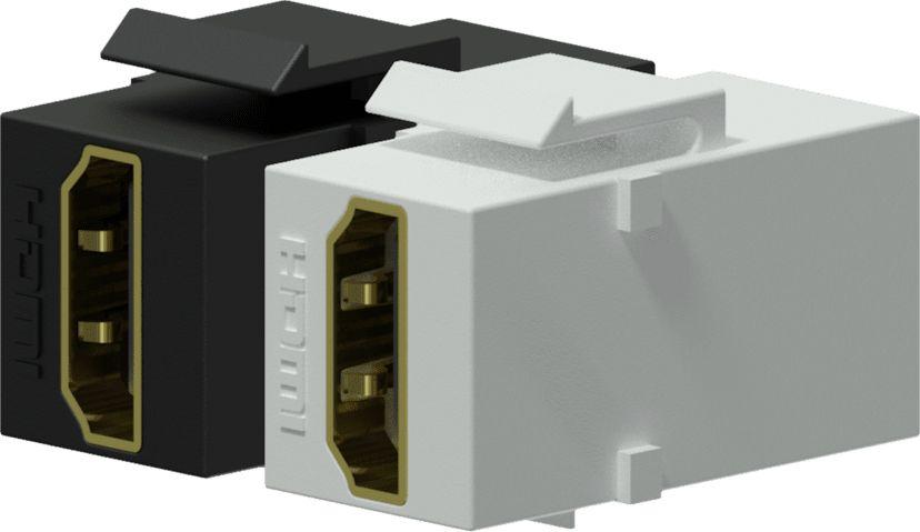 Adapter AV Procab HDMI - HDMI biały (VCK452/B) 1
