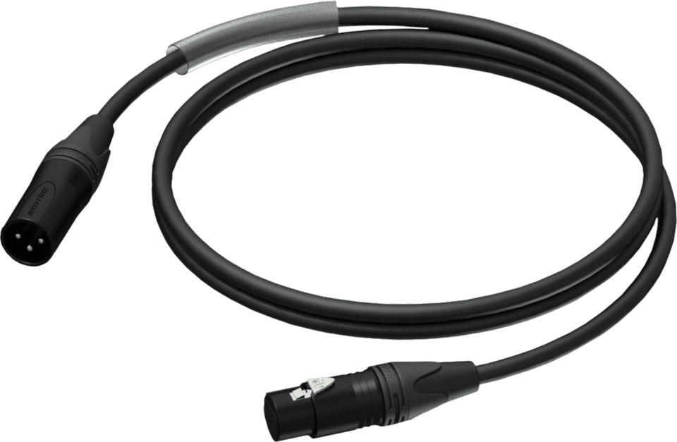 Kabel Procab XLR - XLR 1.5m czarny (PRA901/1.5) 1