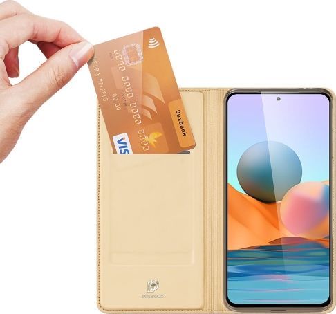 Dux Ducis Dux Ducis Skin Pro etui do Xiaomi Redmi Note 10 Pro złoty 1