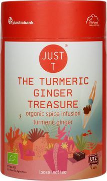 Just T Just T - The Tumeric Ginger Treasure - Herbata sypana 125g 1